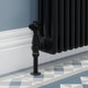 FAR-AG-TB-LS06 - Faringdon Traditional Thermostatic Radiator Valve - Textured Black (Angled TRV) FAR-AG-TB-LS06 - Faringdon Traditional Thermostatic Radiator Valve - Textured Black (Angled TRV)